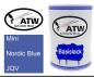 Preview: Mini, Nordic Blue, JQV: 500ml Lackdose, von ATW Autoteile West.